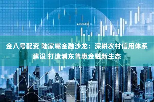 金八号配资 陆家嘴金融沙龙：深耕农村信用体系建设 打造浦东普惠金融新生态